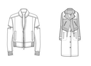 手繪、電腦與雜志款 百張服飾款式圖畫法全解析